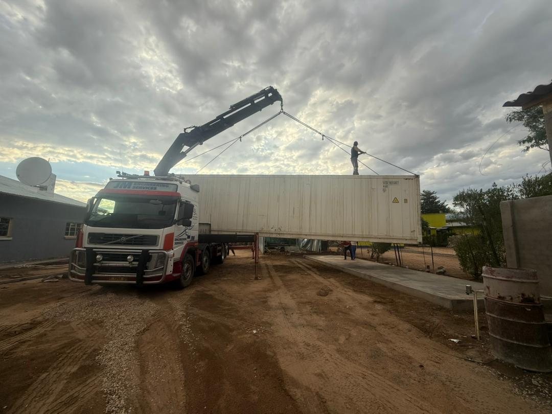 Container delivery and placement